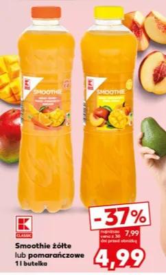 Smoothie pomarańczowe promocja w Kaufland