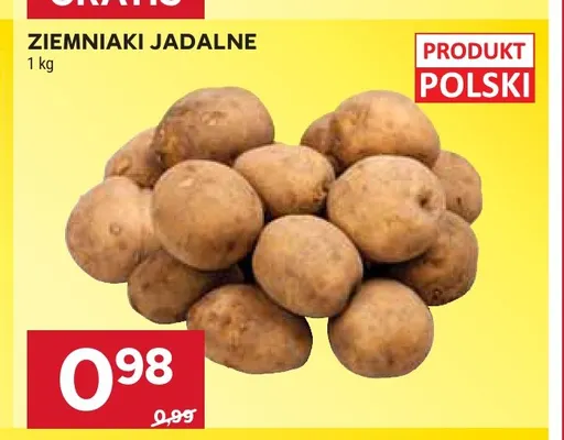 Ziemniaki jadalne promocja w Stokrotka