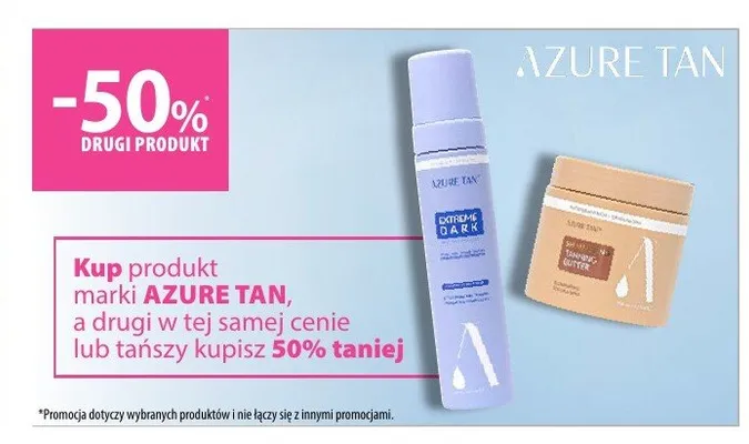 Samoopalacz Azure Tan Extreme Dark promocja w Hebe
