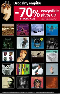 Płyty CD promocja w Empik