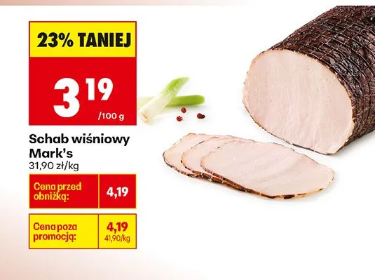 Schab wiśniowy  promocja w Biedronka