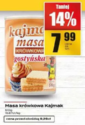 Masa krówkowa Kajmak promocja w Supeco