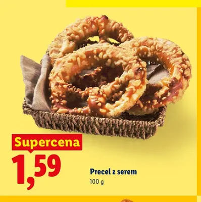 Precel z serem promocja w Lidl