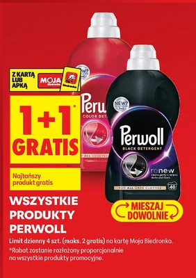 Wszystkie produkty  1+1 GRATIS promocja w Biedronka