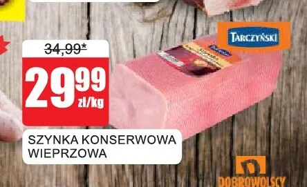 Szynka konserwowa wieprzowa Tarczyński promocja w Bingo