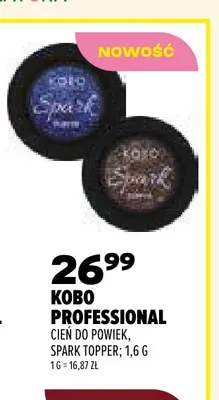 Cień do powiek Spark Topper Kobo Professional promocja w Drogerie Natura