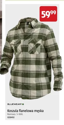 Koszula flanelowa męska BLUEWEAR promocja w Jula
