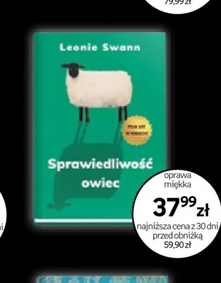 Książka Sprawiedliwość owiec Leonie Swann promocja w Empik