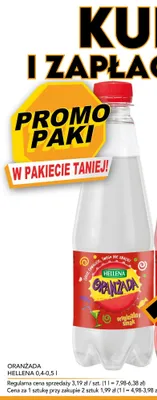 Oranżada biała Hellena promocja w Kupiec