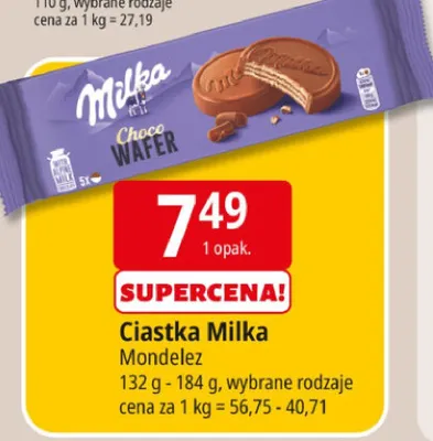 Ciastka Milka promocja w Leclerc