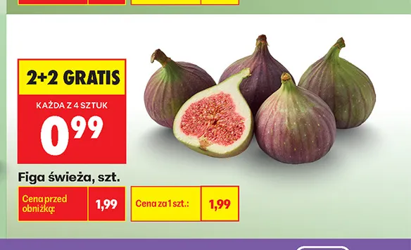 Figa świeża promocja w Biedronka