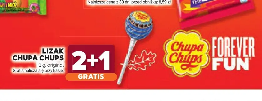 Lizak original Chupa Chups promocja w Stokrotka
