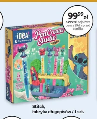 Stitch fabryka długopisów promocja w Dzień Dziecka