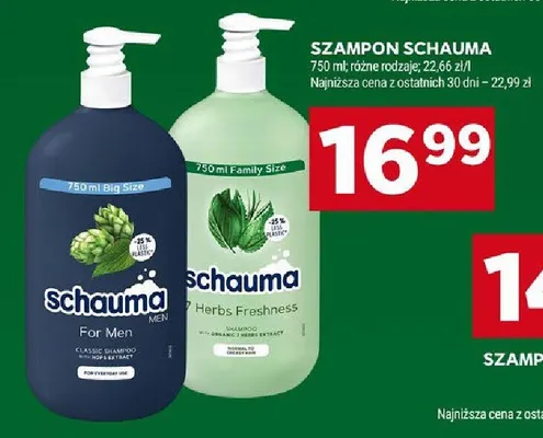 Szampon Schauma promocja w Stokrotka