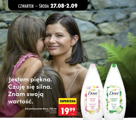 Żel pod prysznic Dove Summer Spritz promocja w Biedronka