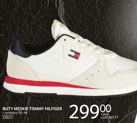 Buty męskie Tommy Hilfiger promocja w Selgros