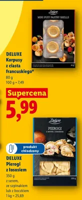 Korpusy z ciasta francuskiego promocja w Lidl