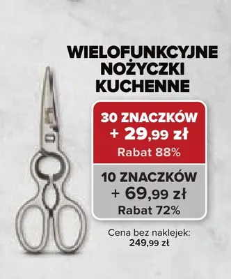 Wielofunkcyjne nożyczki kuchenne Consigli promocja w Intermarche