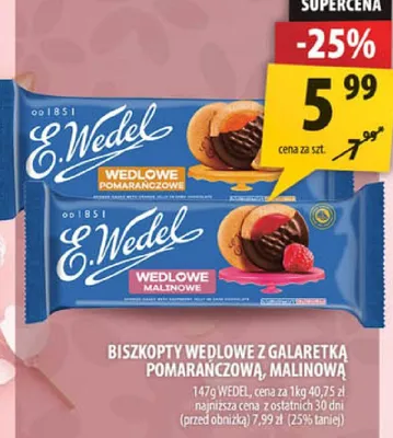 Biszkopt wędlony z galaretką pomarańczową, malinową promocja w Arhelan