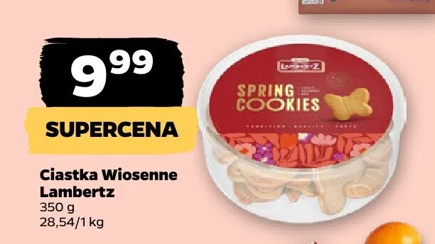 Ciastka Wiosenne promocja w Netto