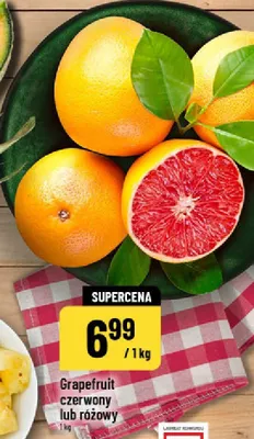 Grapefruit czerwony lub różowy promocja w POLOmarket