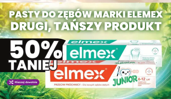 Pasta do zębów Elmex Sensitive promocja w Dino