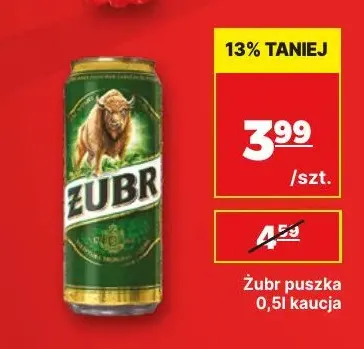 Piwo Żubr promocja w API Market