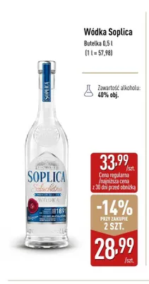 Wódka Soplica promocja w Aldi