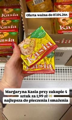 Margaryna najlepsza do pieczenia i smażenia promocja w Dino