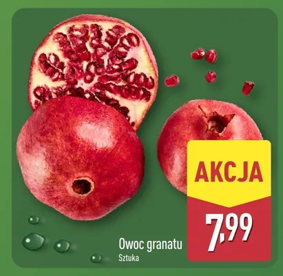 Owoc granatu Aldi promocja w Aldi
