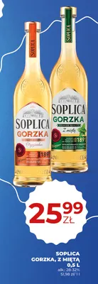 Soplica Gorzka z miętą promocja w Duży Ben