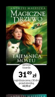 Książka Magiczne Drzewo Tajemnica mostu oprawa twarda Andrzej Maleszka promocja w Empik