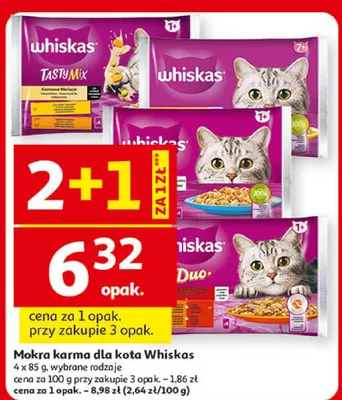 Mokra karma dla kota Duo promocja w Auchan