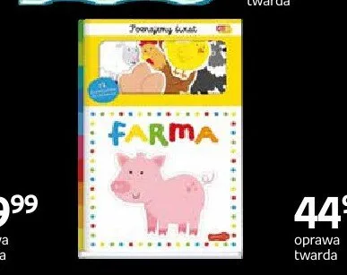 Książka Poznajemy świat Farma oprawa twarda promocja w Dzień Dziecka