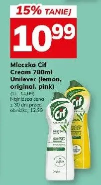 Mleczko cif cream promocja w Hitpol