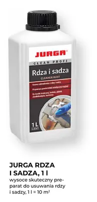 Preparat do usuwania rdzy i sadzy Jurga Rdza i Sadza promocja w PSB Mrówka