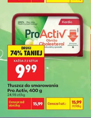 do smarowania ProActiv Kardio promocja w Biedronka