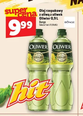 Olej rzepakowy z oliwą z oliwek Oliwier promocja w TOPAZ