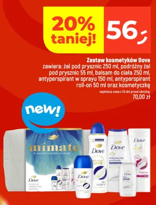 Zestaw kosmetyków Dove promocja w Dealz
