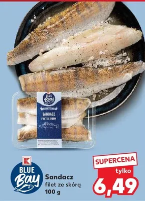 Sandacz filet ze skórą K Blue Bay promocja w Kaufland