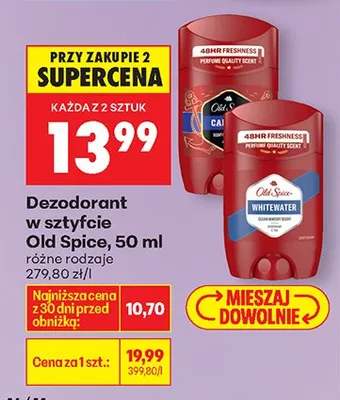 Dezodorant w sztyfcie promocja w Biedronka