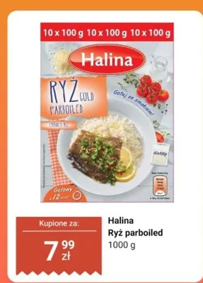 Ryż parboiled gold Halina promocja w Dino