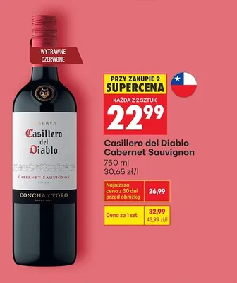 Wino Cabernet Sauvignon promocja w Biedronka