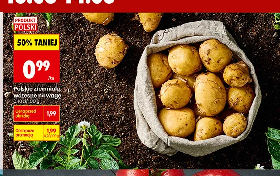 Ziemniaki wczesne polskie promocja w Biedronka