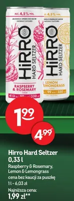Hirro Hard Seltzer promocja w Żabka