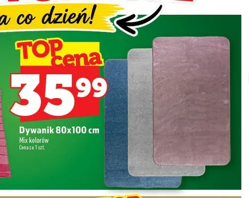 Dywanik 80x100 cm promocja w TOPAZ
