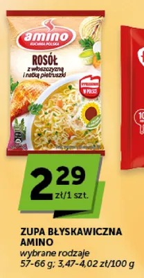 Zupa błyskawiczna Amino promocja w Euro Sklep