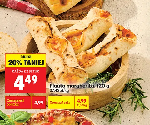 Flauto margherita promocja w Biedronka