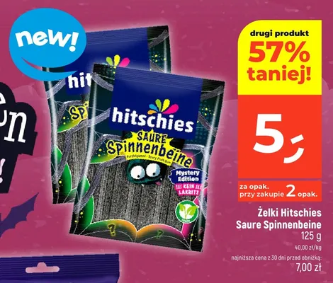 Żelki Hitschies Saure Spinnenbeine promocja w Dealz