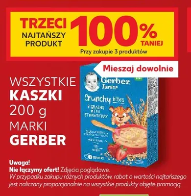 Kaszki Gerber promocja w Kaufland
